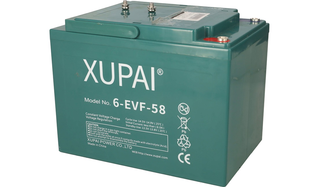 Batteri 12V-58Ah 6-EVF-58