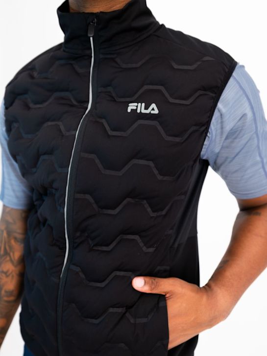 FILA Weste Schwarz