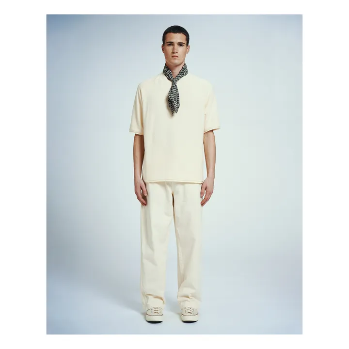Homecore T-shirt Eponge Ventus Coton Bio | Ecru