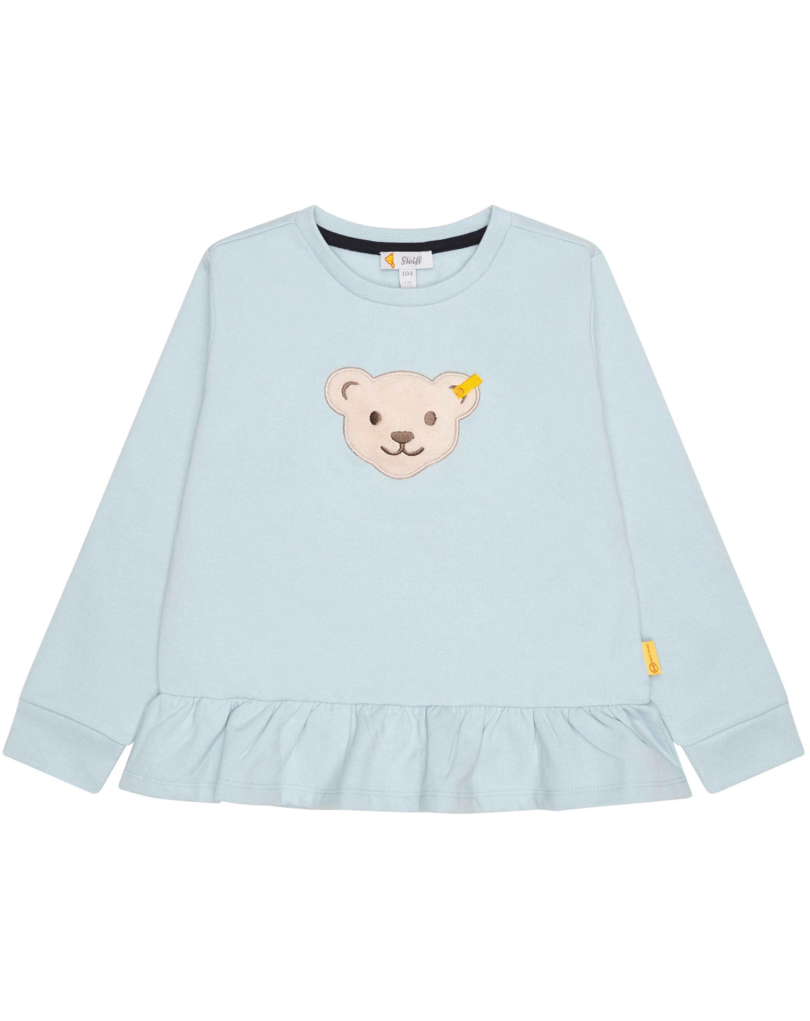 Sweatshirt BIRDS TWITTERING CLASSIC in sterling blue