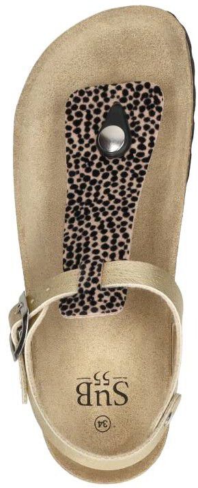 Sub55 Meiden Sandalen goudkleur
