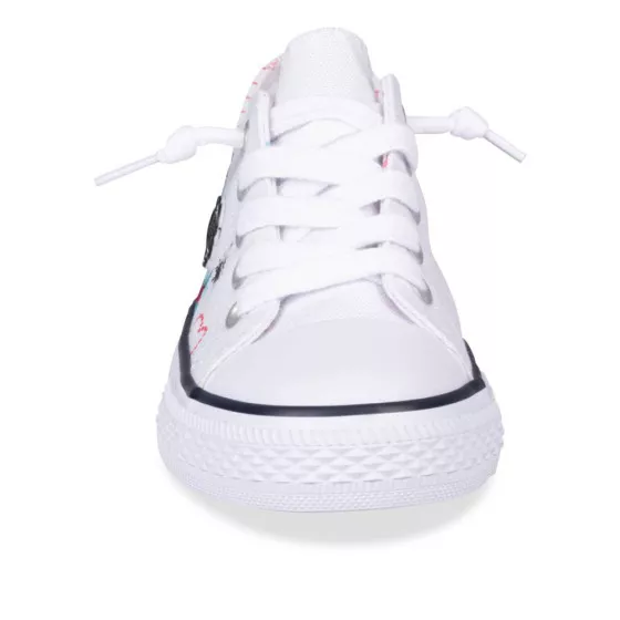 Baskets BLANC LOVELY SKULL