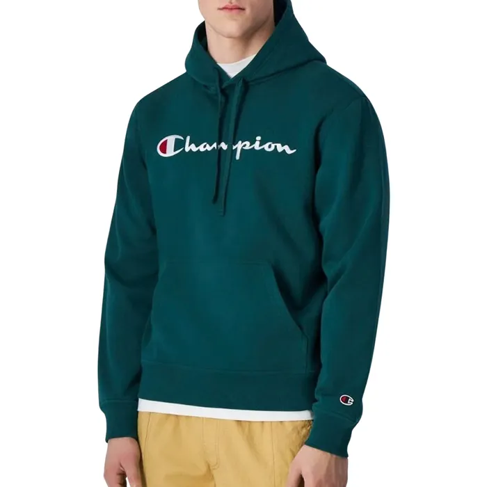 Champion Big Logo Fleece Hoodie Heren