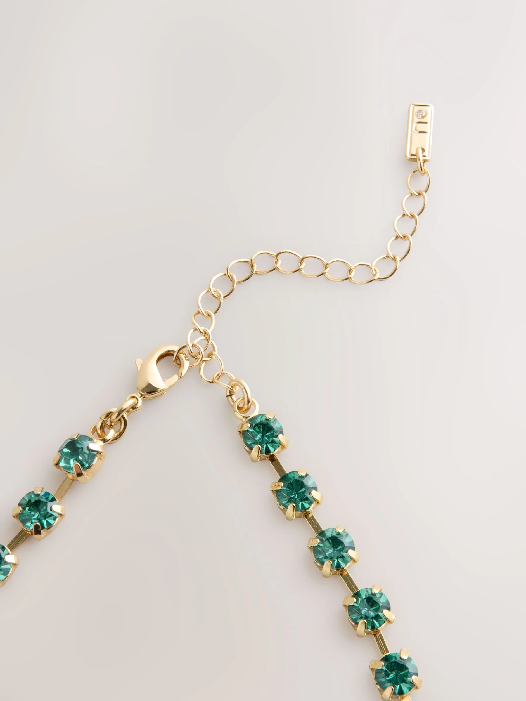 Groen - Statement Jewel Necklace
