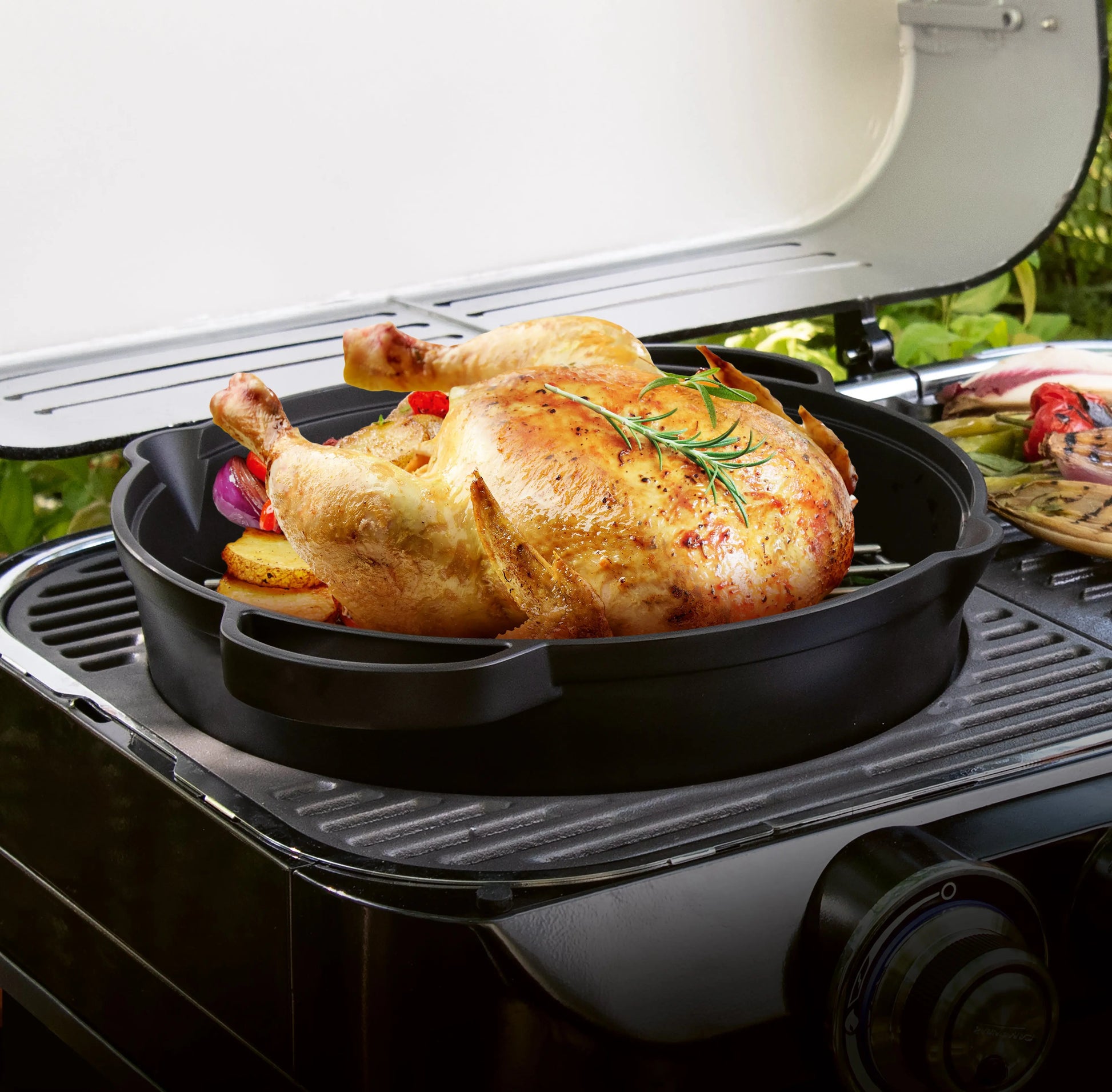 Culinary Modular Gusseiserne Pfanne mit Grillrost