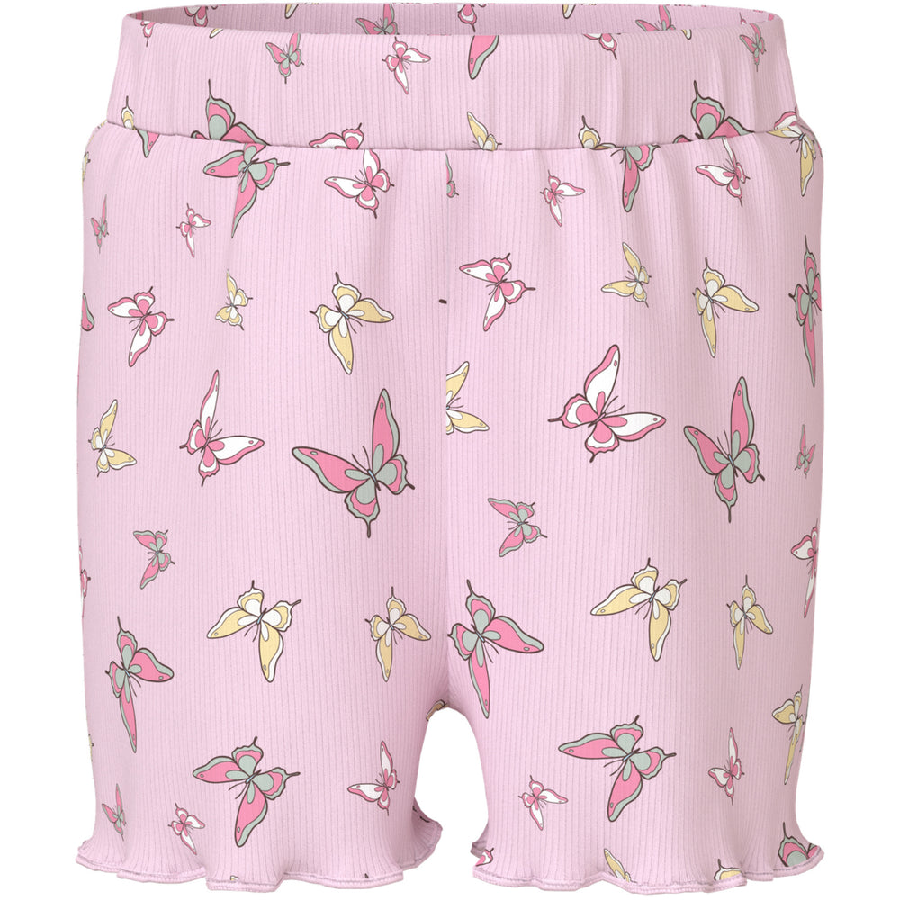 Køb Name It Cradle Pink Butterflies Nmfvemma Aop Shorts