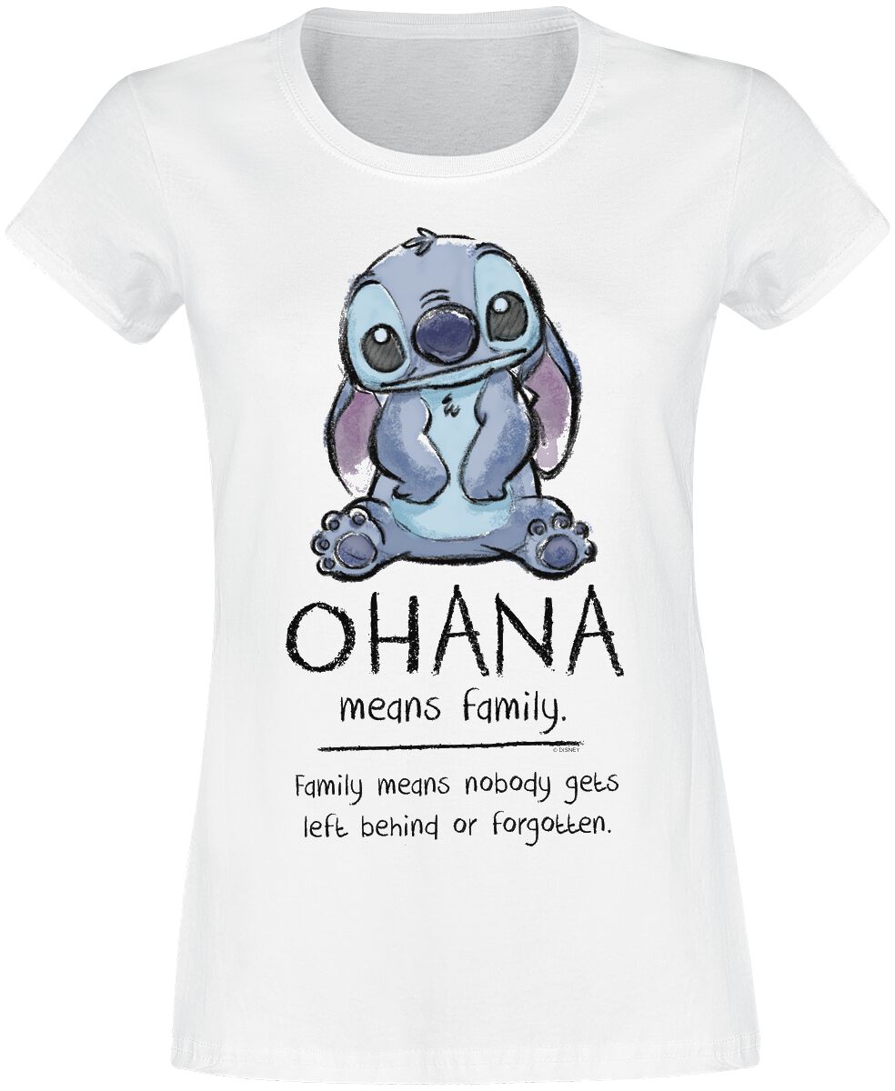 Ohana Means Family | Lilo & Stitch T-Shirt Manches courtes