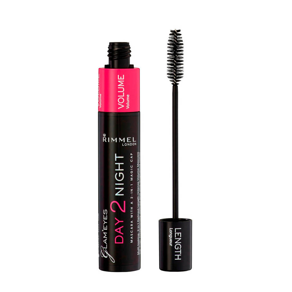Heel goede mascara.Day2Night mascara - Black