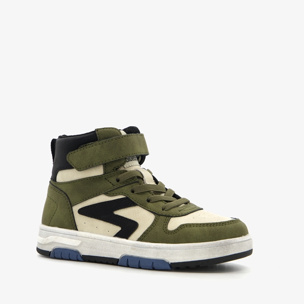 Blue Box hoge jongens sneakers groen/beige