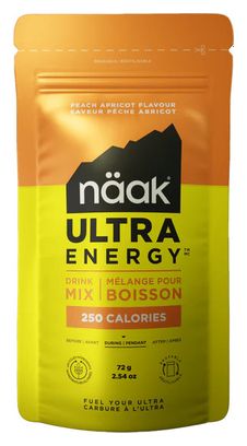 Boisson énergétique Näak Ultra Energy Pêche/Abricot - 72g