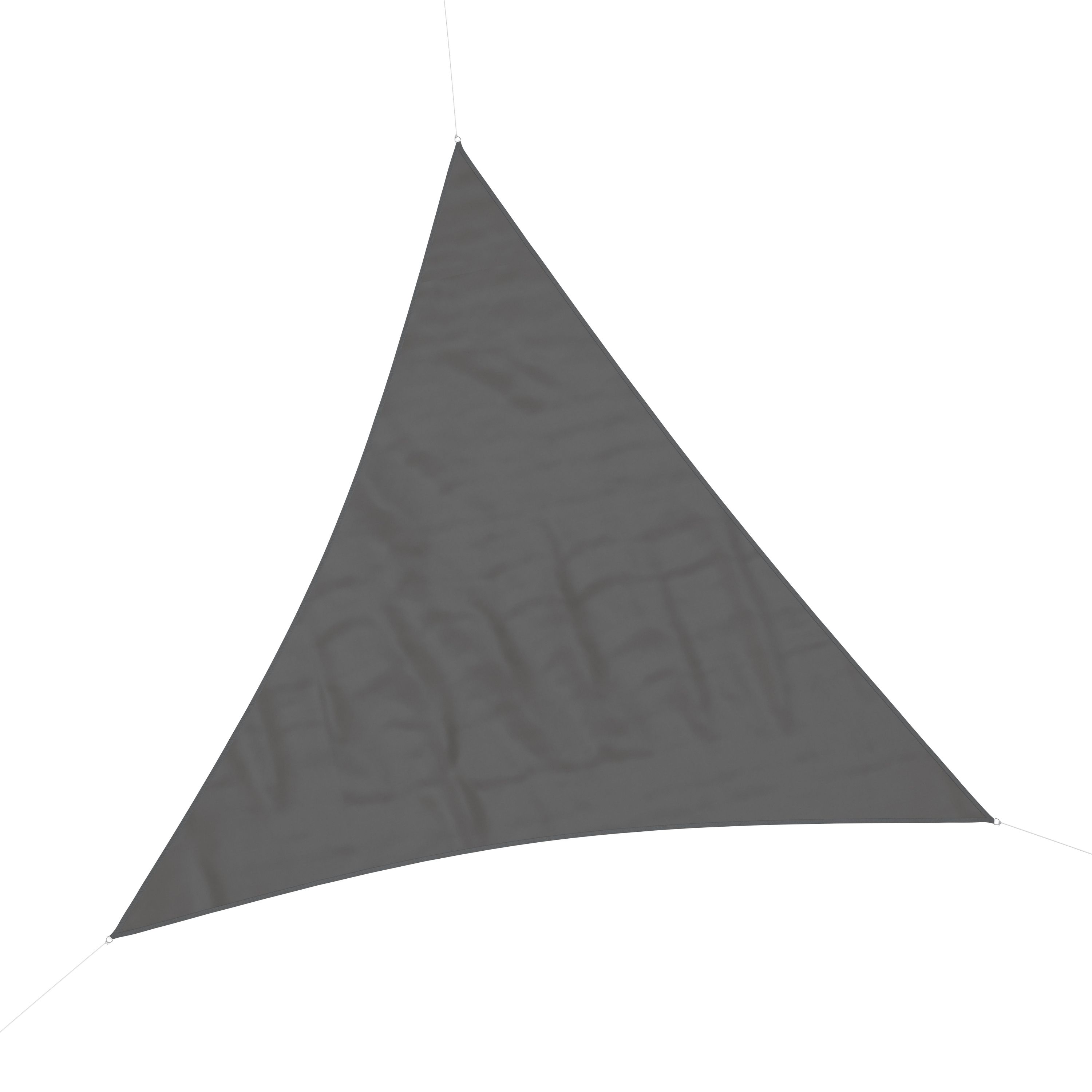 Sonnensegel Polyester Dreieck 5 x 5 x 5 m grau