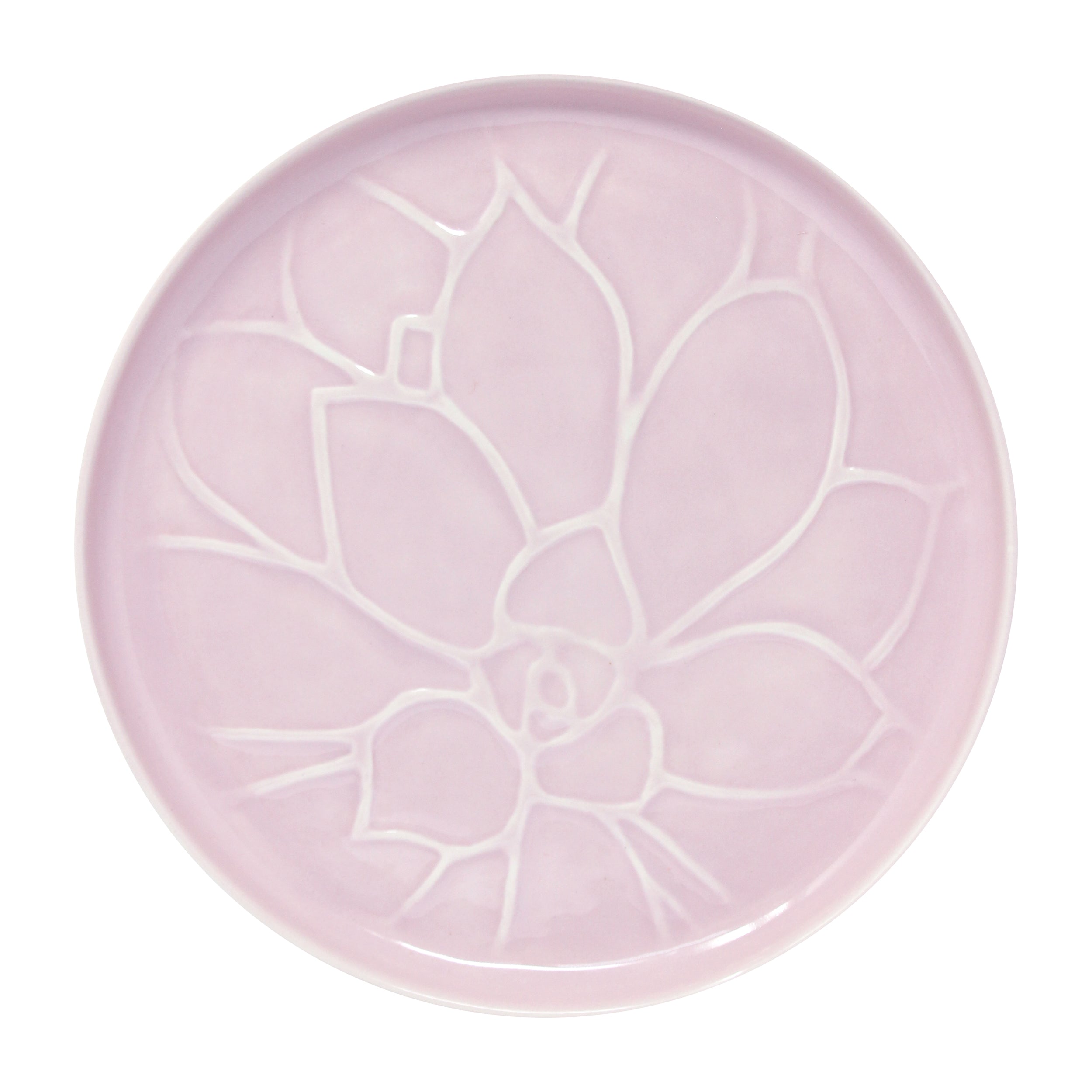 Assiette de service Lotus (lot de 4)
