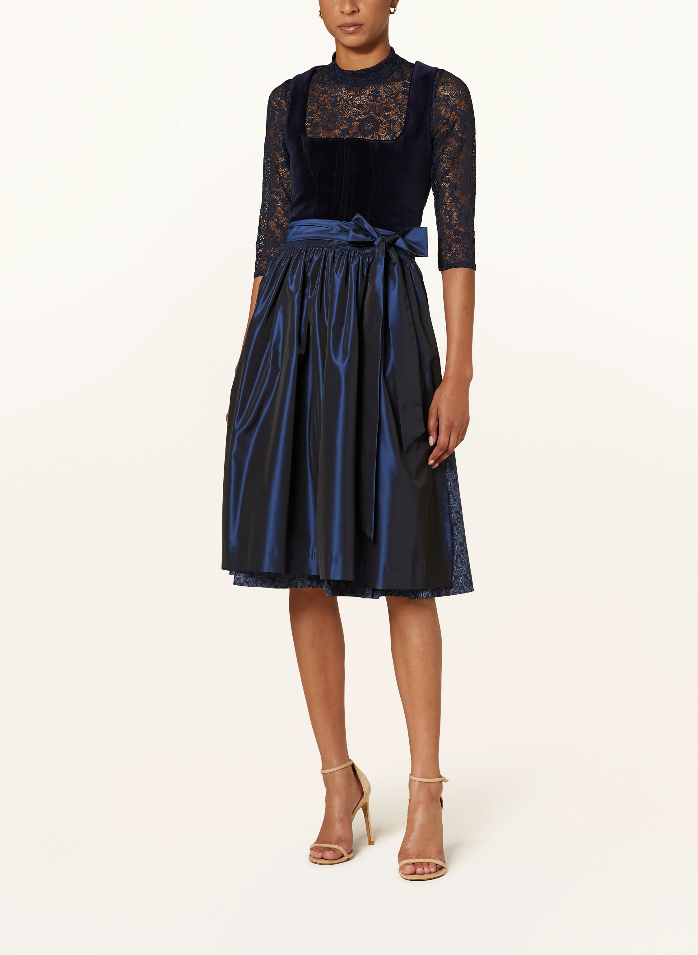 Hammerschmid Dirndlbluse BABSI aus Spitze mit 3/4-Arm