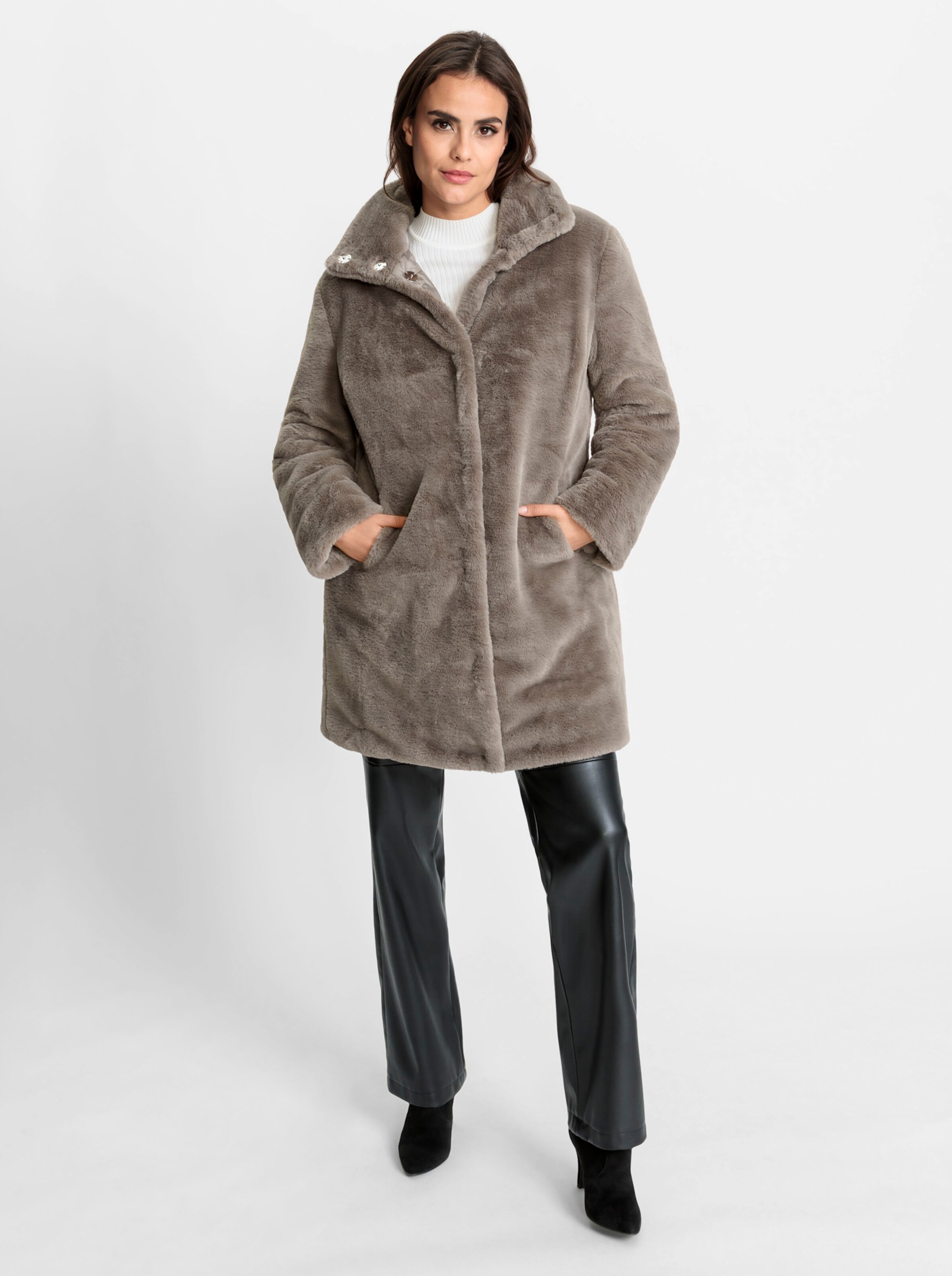 heine Wendejacke in taupe