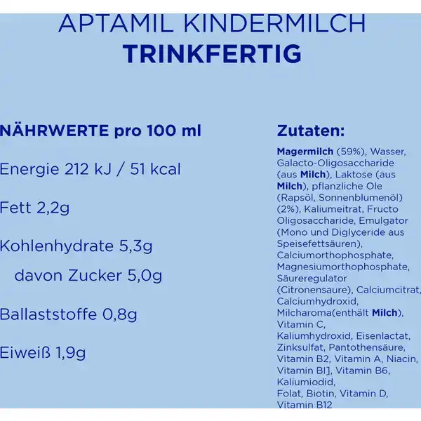 Kindermilch 1+