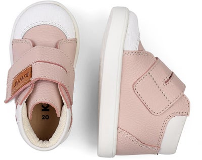 Kavat Fiskeby XC Lær-å-gå-sko, Light pink