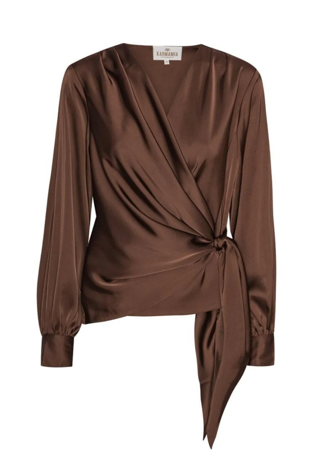 Karmamia Ines Blouse semi rich brown