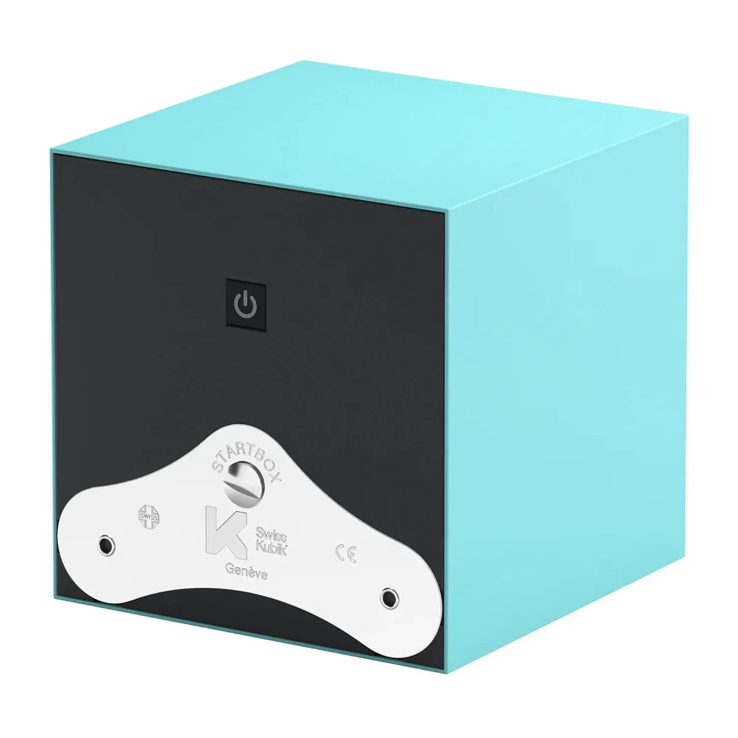 SwissKubik Startbox Turquoise Watch Winder 1 ur Blå Plast SK01.STB012