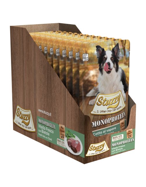 Stuzzy Dog Grain Free Monoprotein Pouch 150 g - Hondenvoer