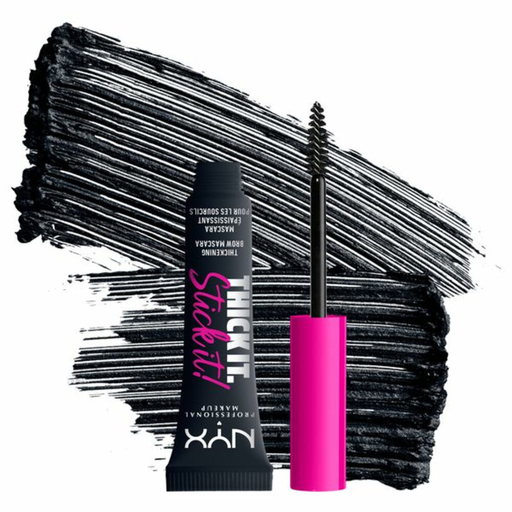 NYX Thick It Stick It Wenkbrauwgel Mascara Black7 ml