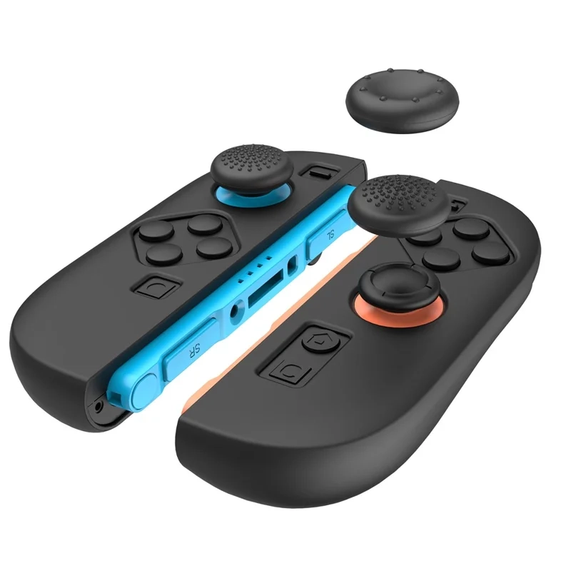 (9-tlg. Set) Reise Tasche und Schutz-Set mit Displayschutz / Joy-Con-Hüllen und Grip Kappen für Nintendo Switch 2