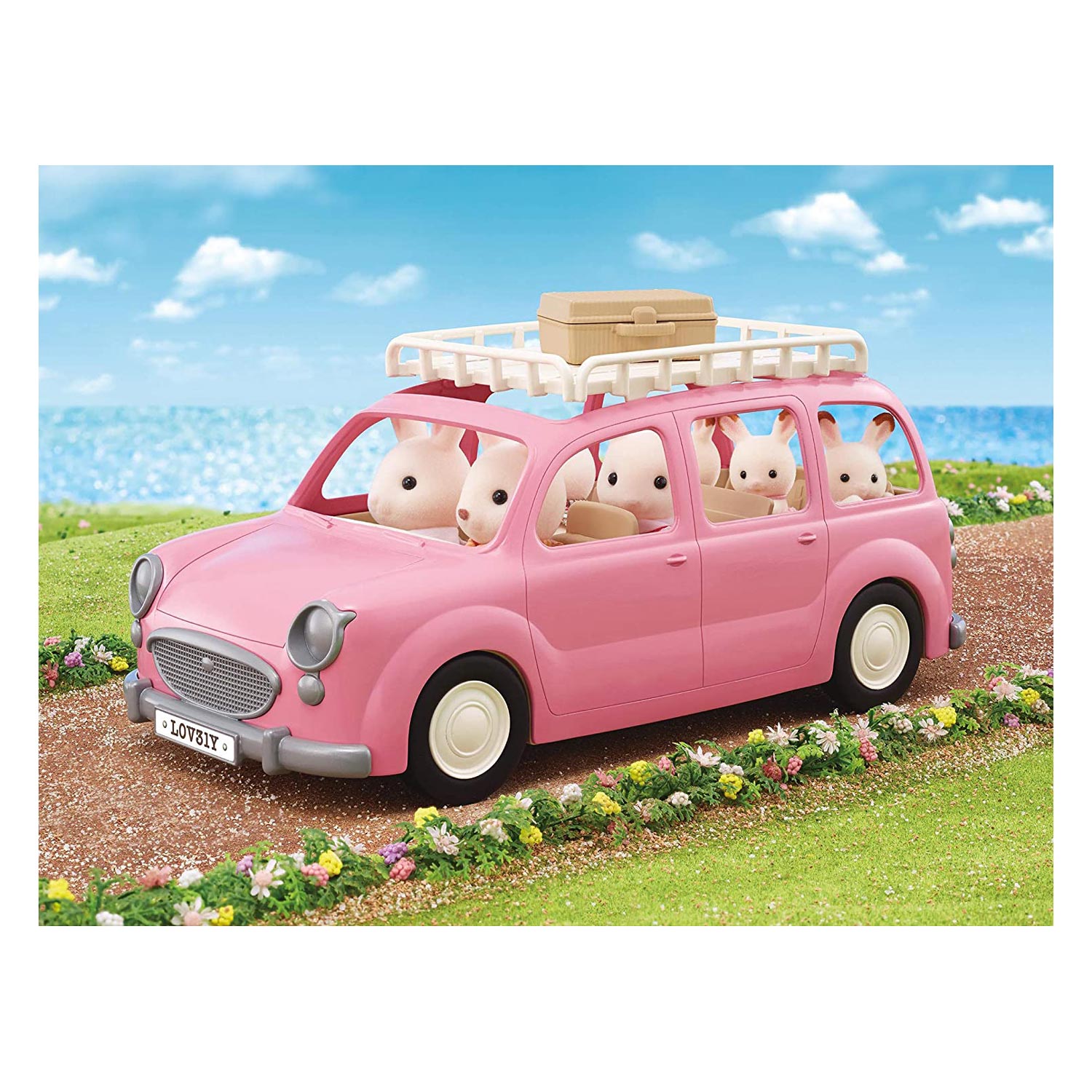 Sylvanian Families 5535 Familie Picknick Auto