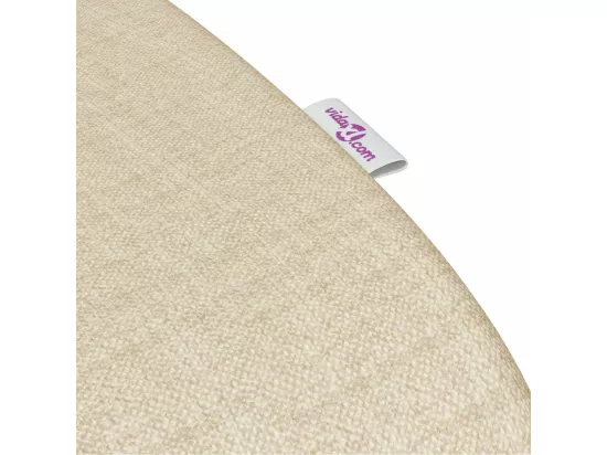 Chaise assis-genoux crème 55x84x55 cm contreplaqué de bouleau