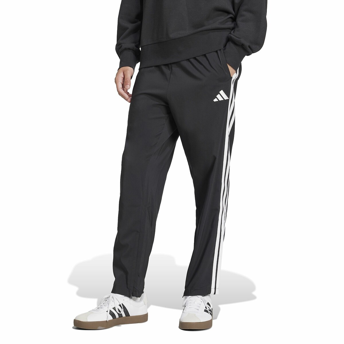 ADIDAS ROUPAS ESPORTIVAS<br>Calça reta Stanford com 3 listras Essentials