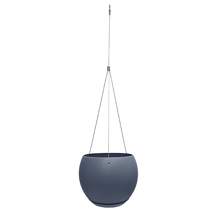Suspension Poetic Lune 25 blue jean Ø24 x h.18 cm