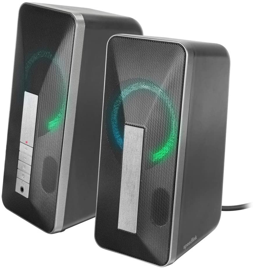 Speedlink - Lavel Stereo Højttaler - 3,5 mm Stereo Jack/Bluetooth