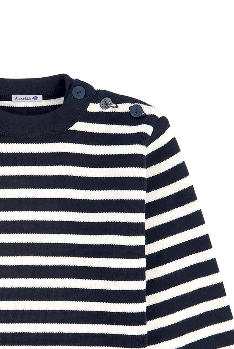 Pull marin rayé 