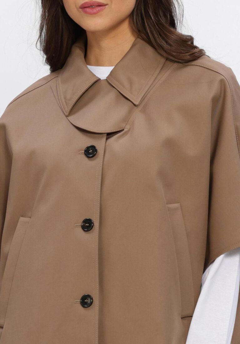 bruine max mara jassen paggio
