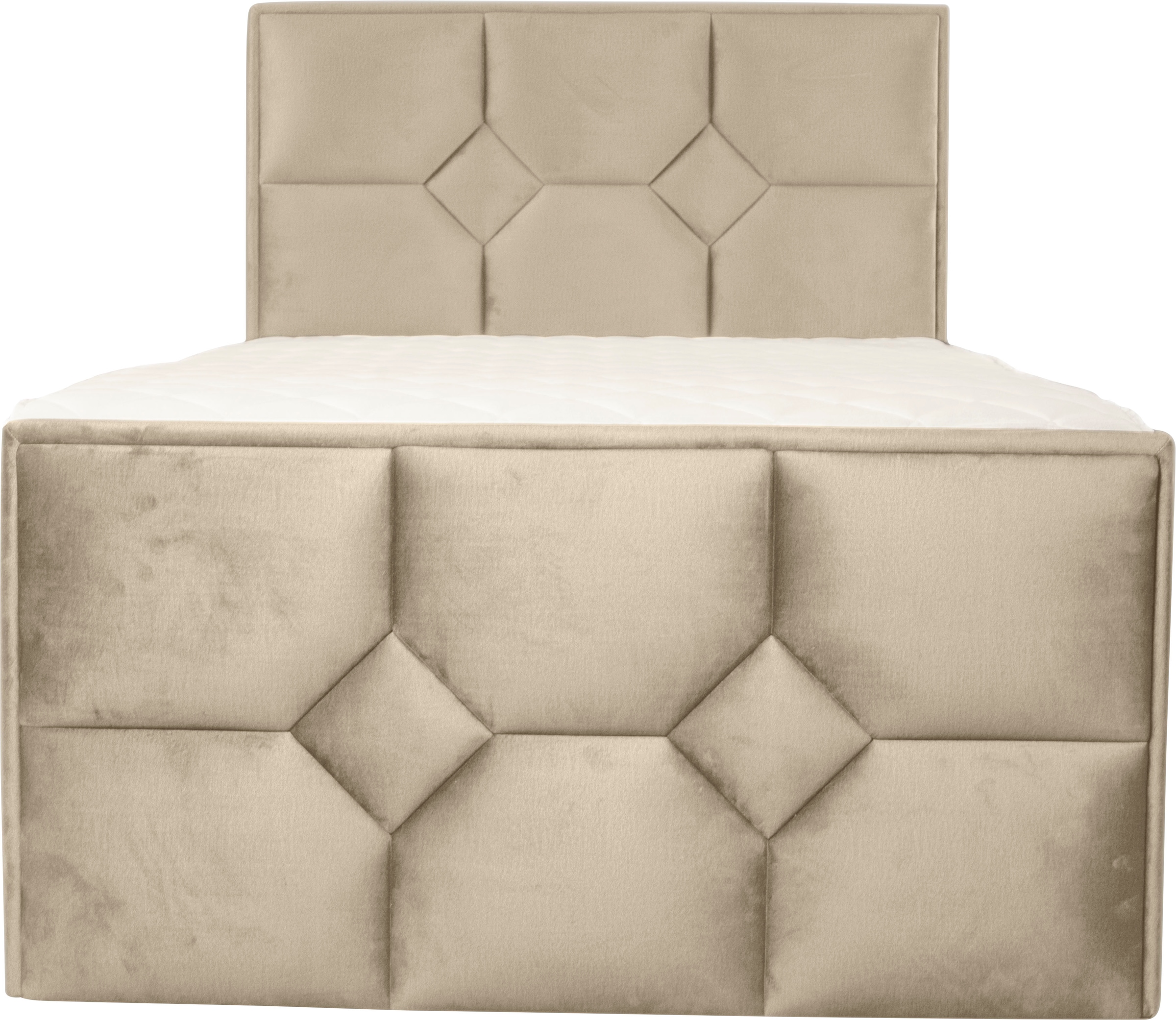 Leonique Boxspringbett »Ambre« mit Taschen-Federkernmatratze