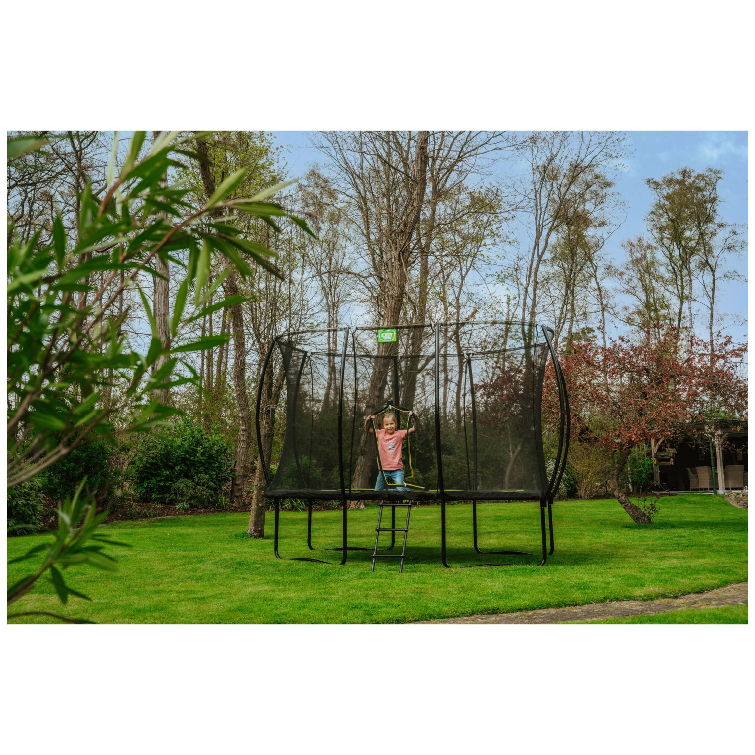 EXIT Silhouette trampoline 214x305cm - zwart
