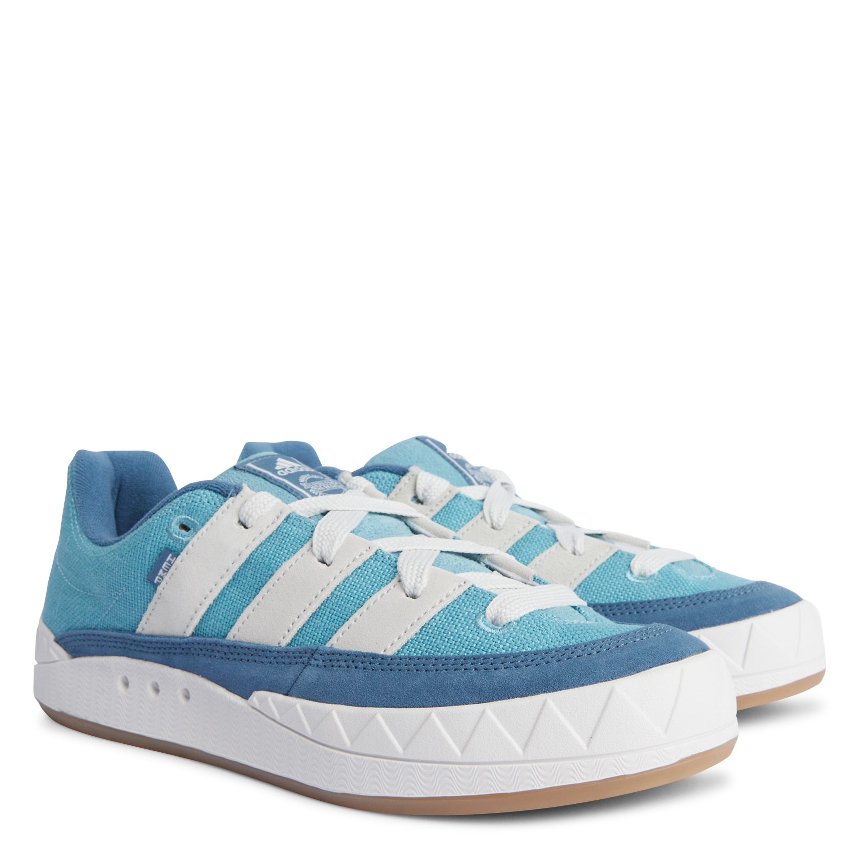 ADIMATIC - Baskets basses compensées| Bleu