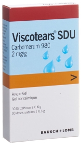 VISCOTEARS SDU Augengel 30 Monodos 0.6 g