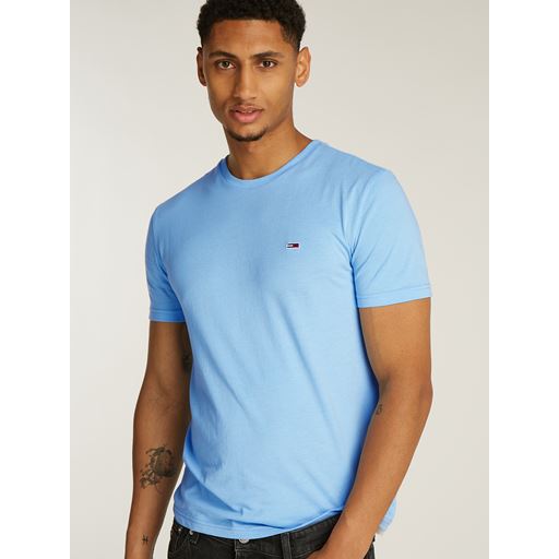 Tommy Jeans Xslim Jaspe T-shirt, Sugarplum Blue Heather, XL