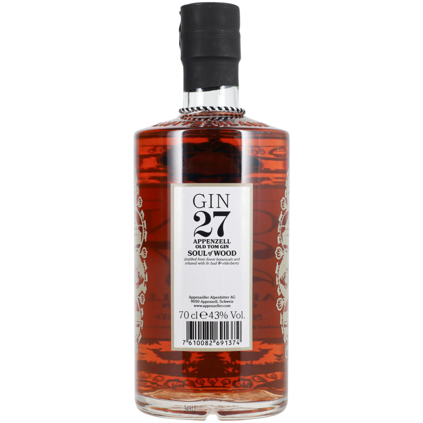 Appenzeller Gin 27 Soul of Wood -70cl