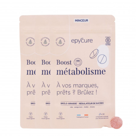 Epycure Laboratoire Boost métabolisme 3 mois