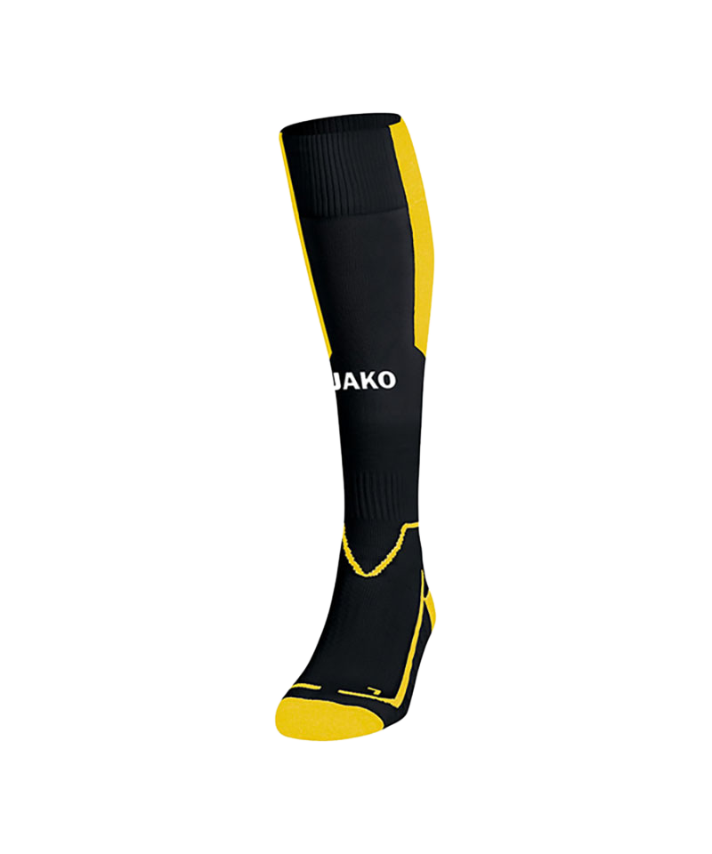 JAKO Lazio Stutzenstrumpf Schwarz Gelb F03