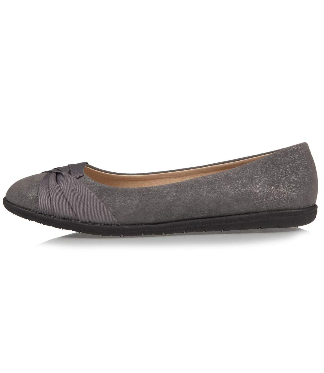 Isotoner Ballerines femme effet drapé