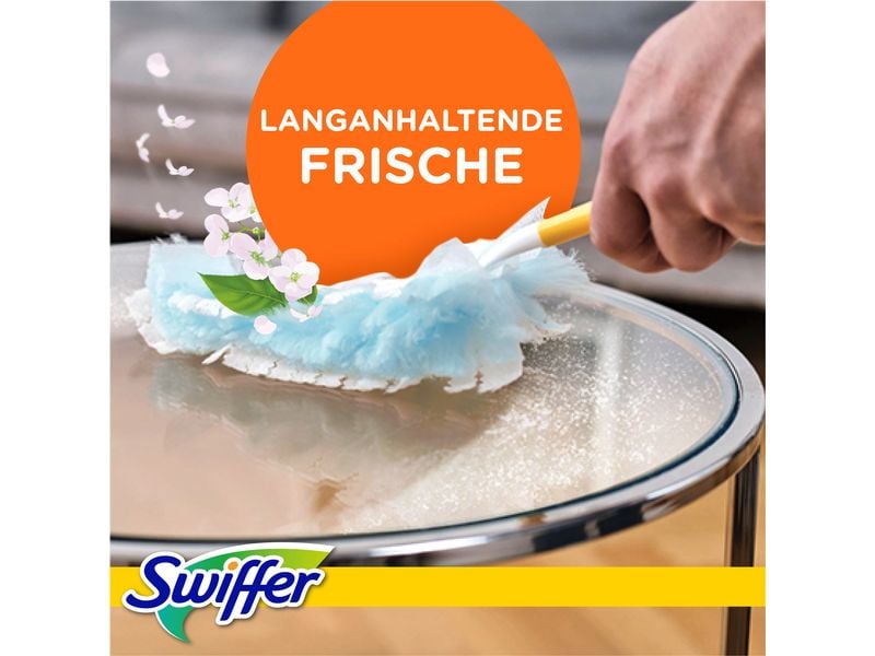 Swiffer Staubmagnet mit Duft 4 Stück, Blau Nachfülltücher-Set