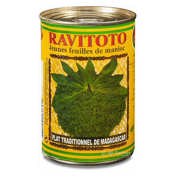 Ravitoto - Feuilles de manioc pilées
