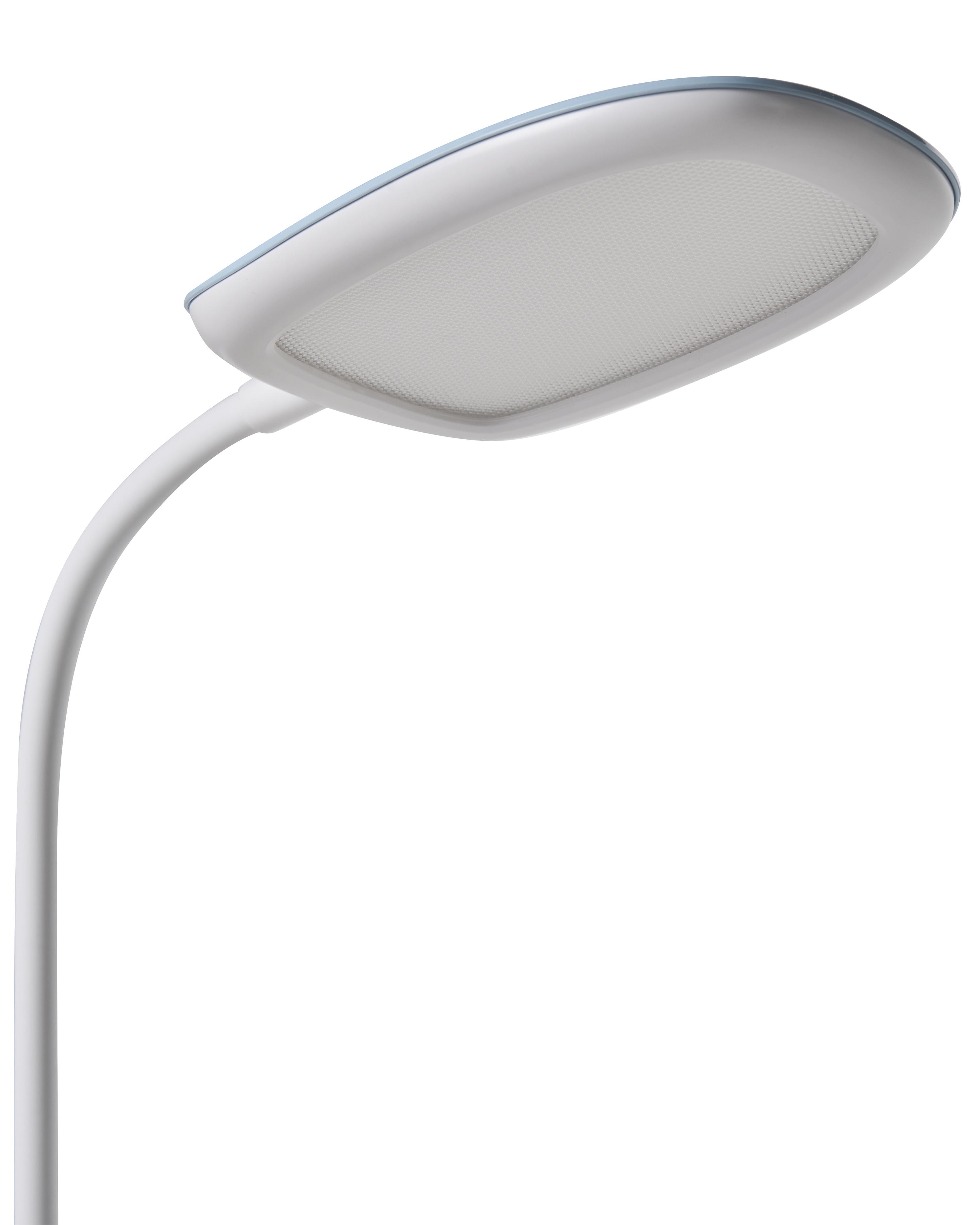 LED bureaulamp HYDRA met dimmer Lichtblauw