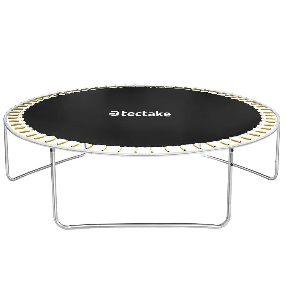 tectake Trampoline Garfunky met veiligheidsnet, Zwart/blauw