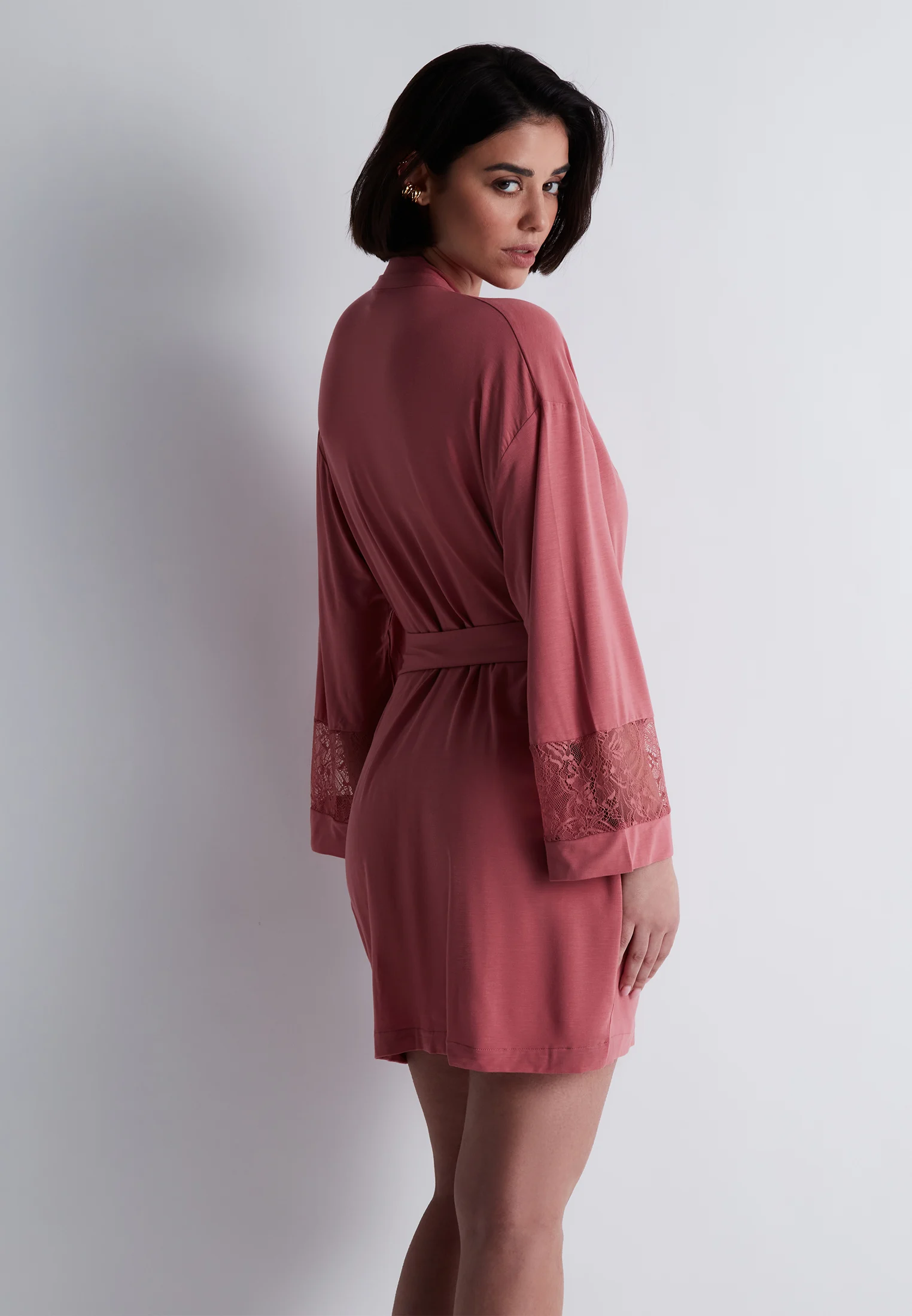 LAZY DAYS - Kimono | Rose