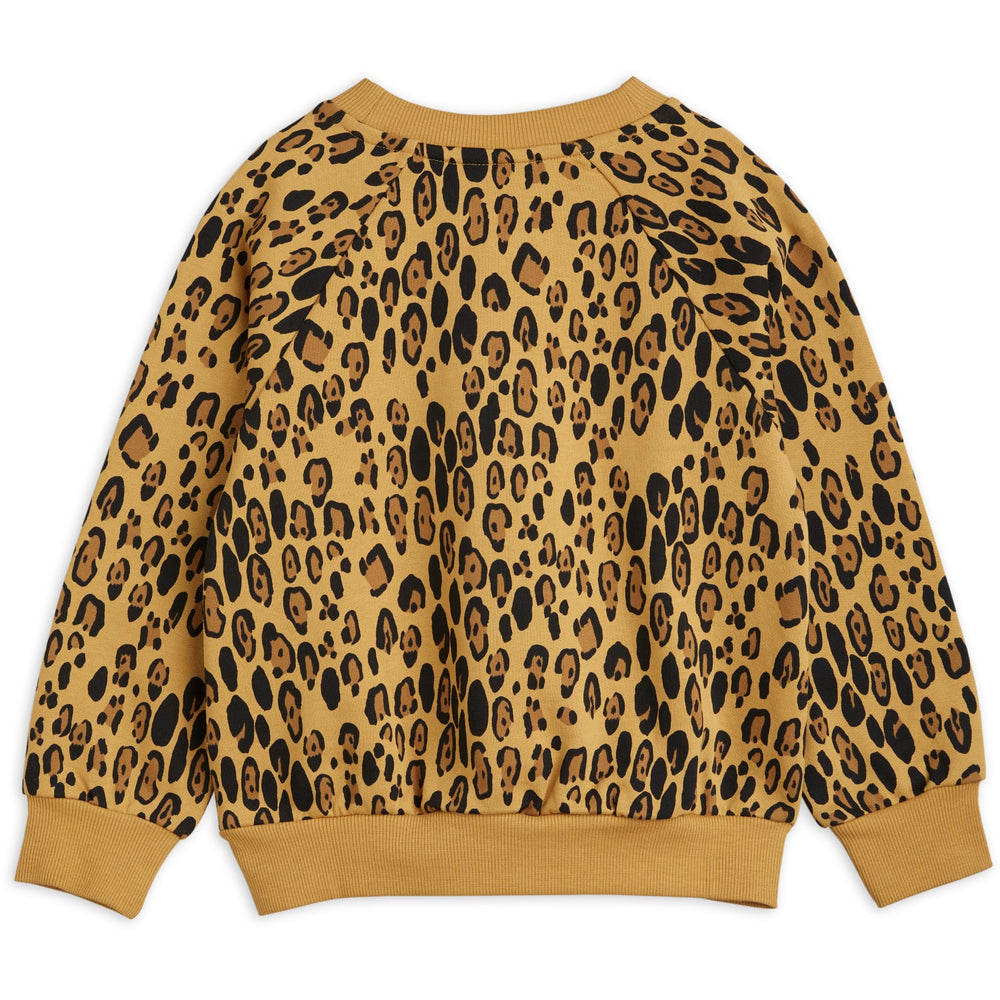 Køb Mini Rodini Beige Basic Leopard Sweatshirt
