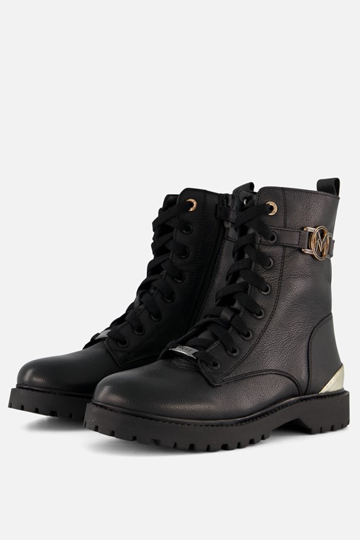 Mexx Sandy Sam Veterboots zwart Leer