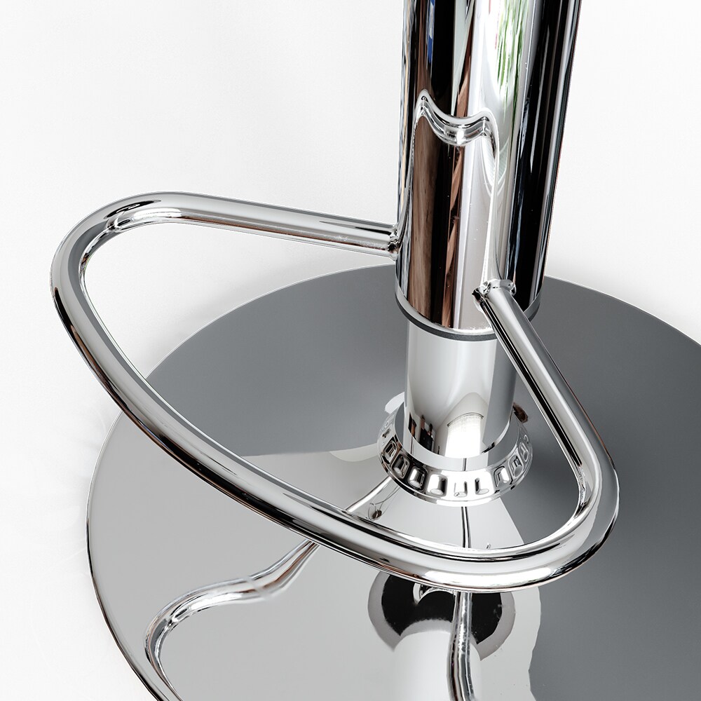 Vicco Design Barhocker 2er Set Grau Schminkhocker höhenverstellbar Drehstuhl