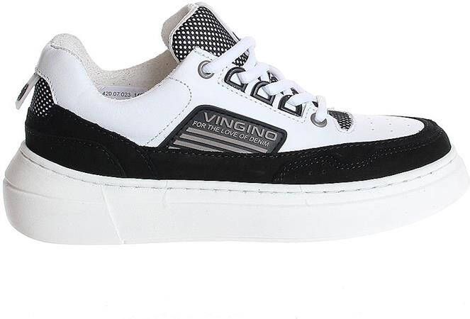 Vingino Ethan Lage sneakers Leren Sneaker Blauw